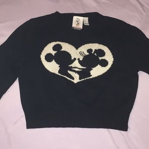 Mickey Cropped Sweater